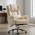Ergonomischer Bürostuhl, mit Stoffbezug, Farbe: creme