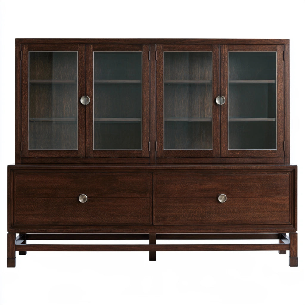 Modernes Sideboard, aus Holz, Farbe: dunkelbraun